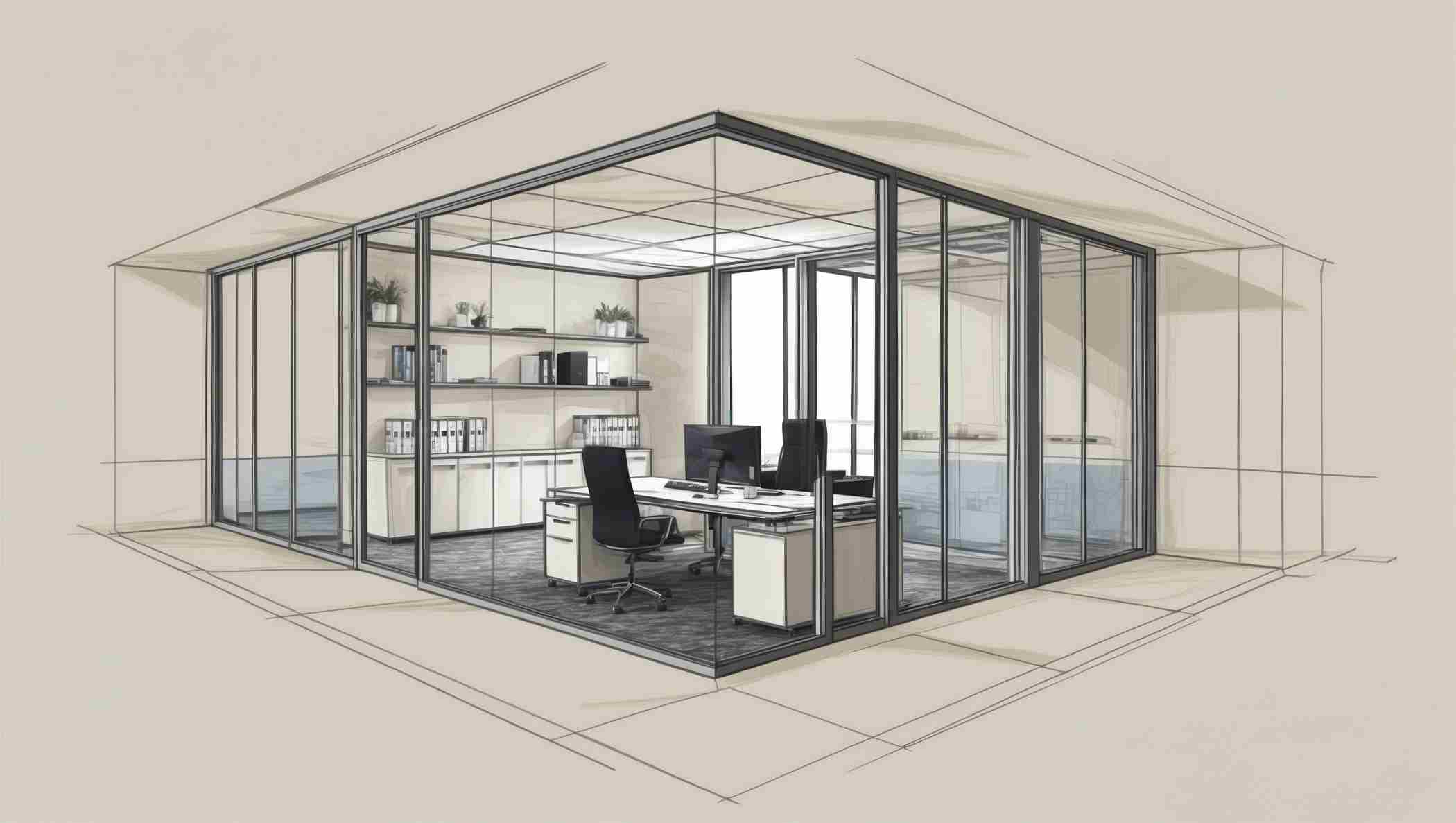 Two people working on laptops